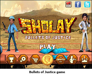 Bullets of Justice to promote Sholay 3D