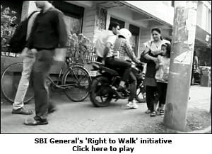 SBI General Insurance's road safety message