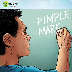Garnier Pure Active: Treating pimples, Bollywood style