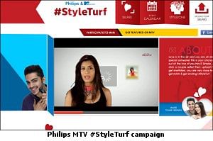 Philips partners StyleTurf for campaign around Valentine's Day
