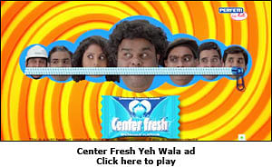 Center Fresh: An ad that mocks ads