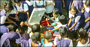 Lifebuoy's jump and pump promotes clean hands in schools