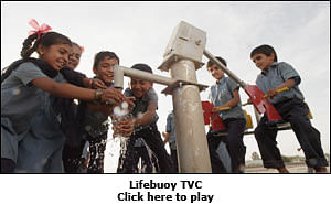 Lifebuoy's jump and pump promotes clean hands in schools