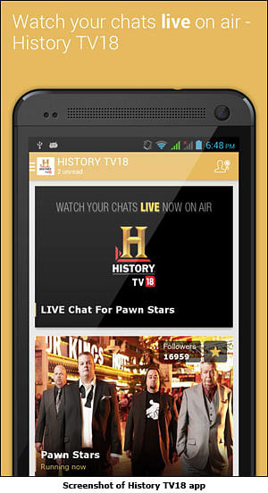 History TV18 debuts on mobile-screen