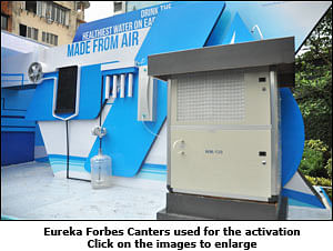 Eureka Forbes Makes Water from Air
