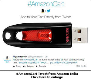 #AmazonCart: A Tweet is all it Takes
