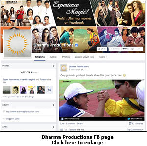 Dharma movies on Facebook