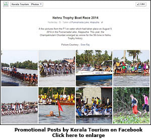 A million fans for Kerala Tourism
