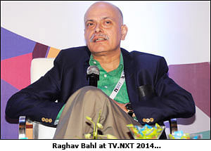 TV.NXT 2014: "The Next Generation News Company will be 50 percent Content and 50 percent Technology": Raghav Bahl