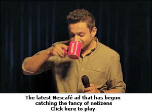 Nescafe stutters its way into netizens' hearts