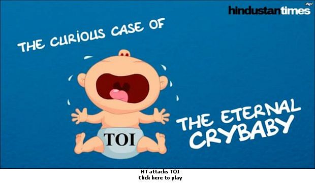 TOI is an 'Eternal Crybaby', sniffs HT