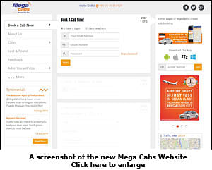 Mega Cabs Rebrands; Launches New Tagline