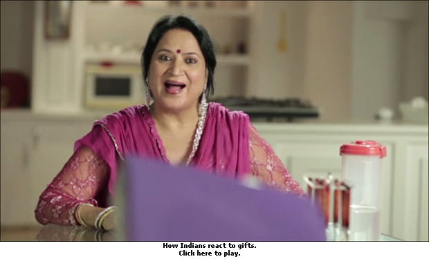 CouponDunia.in captures India's reaction to gifts