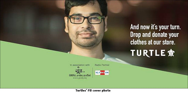 Turtle urges Consumers to Drop their Clothes