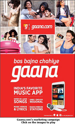 Gaana.com launches first musical brand campaign