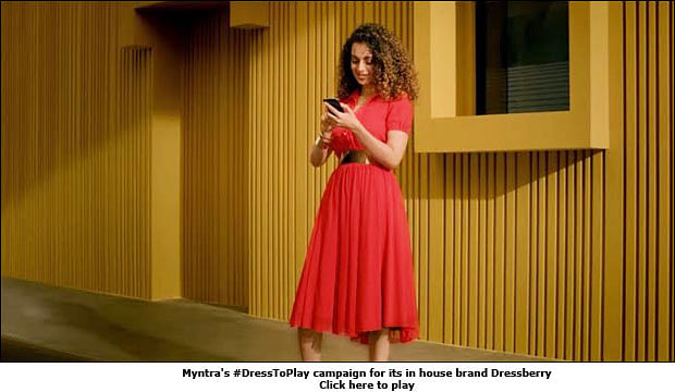 Kangana Ranaut roped in as face of Myntra's DressBerry – India TV