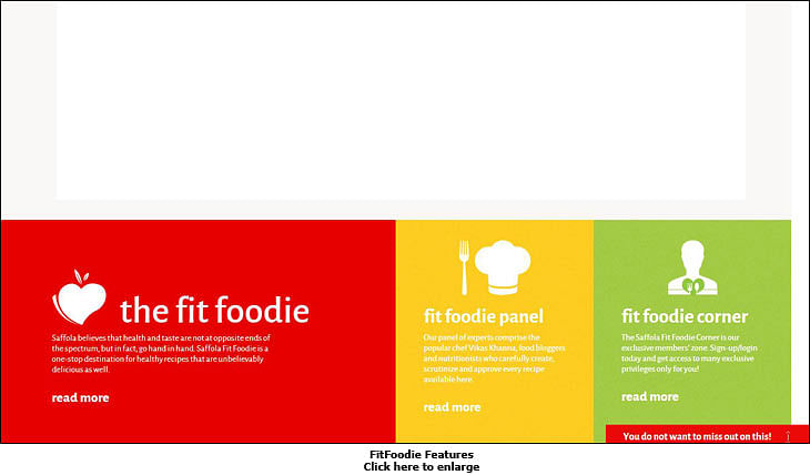Saffola brings 'The Fit Foodie' on the web