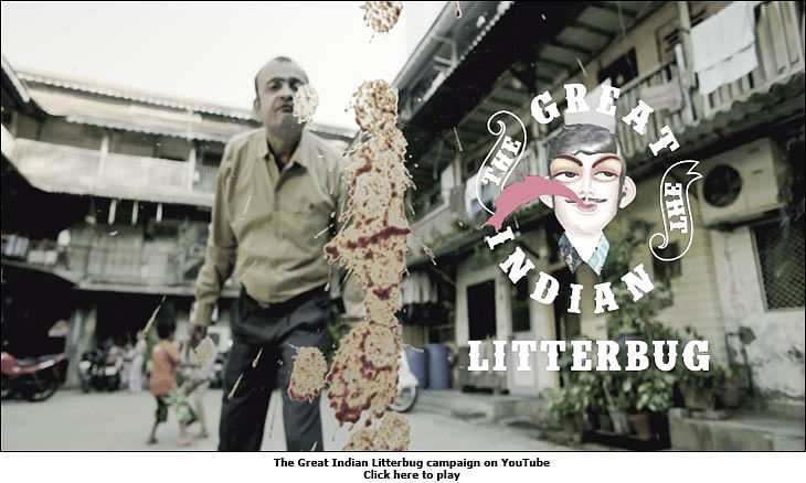 Times of India targets obnoxious litterbugs