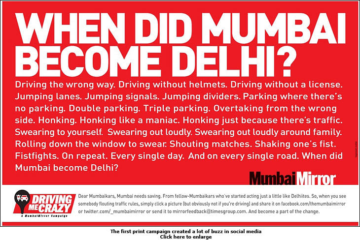 "When did Mumbai become Delhi?" asks Mumbai Mirror