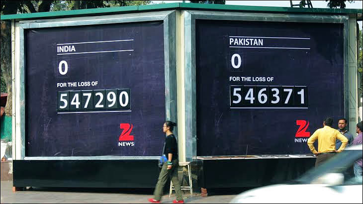Zee News' faulty scoreboard scores a home run