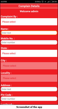 Maharaja Whiteline launches complaint registration app on Android