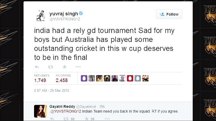 Twitter releases data on India – Australia semifinal