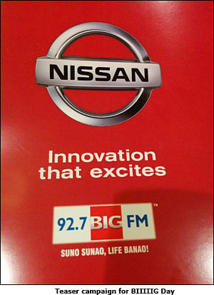 Nissan gets Big FM to go 'BIIIIIG'