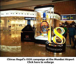 Chivas creates 'Hot Spot' at Mumbai Airport