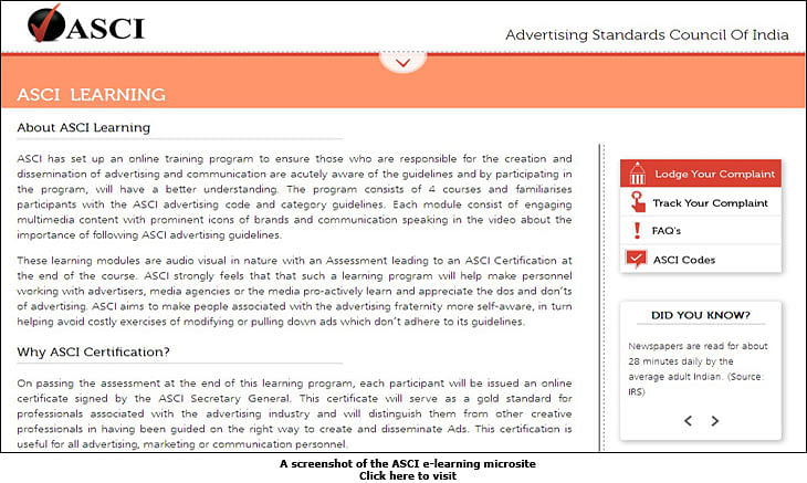 ASCI launches e-learning program