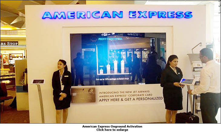 American Express checks in at Delhi International Airport