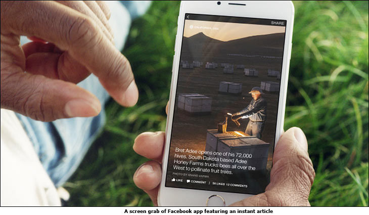 Facebook introduces 'Instant Articles' feature for publishers