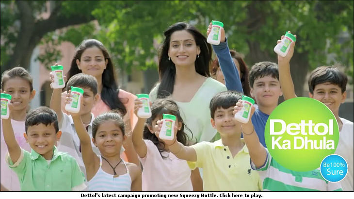 Dettol Squeezy is more economical than a sachet: RB India