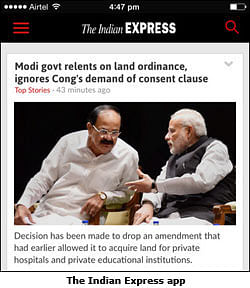 The Indian Express launches app for iOS, Android users