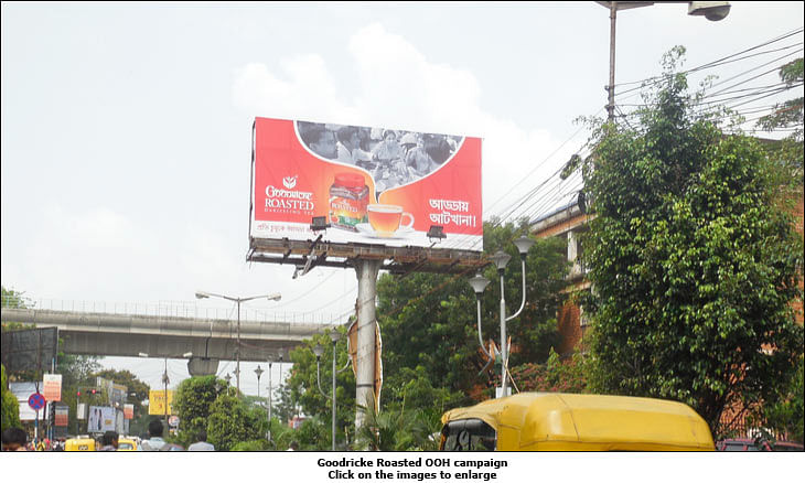 Goodricke's 'Roasted' starts conversations with OOH campaign