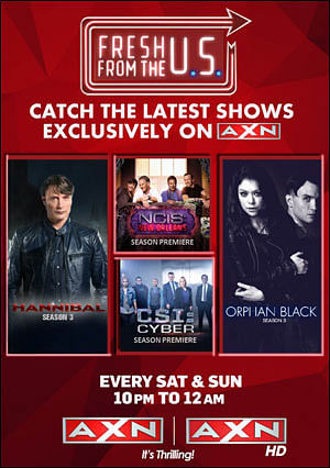 AXN strengthens weekend line-up; to premiere Hannibal Season 3 on Sony Liv
