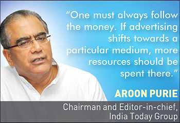 “News is an ocean in which people are swimming in different directions” Aroon Purie