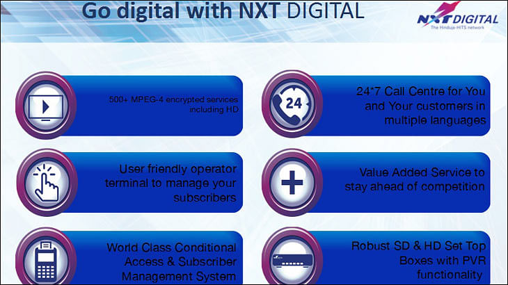Hinduja's HITS service, NXT Digital, to be launched in August