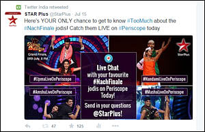 Star Plus partners with Periscope to reach viewers on Twitter
