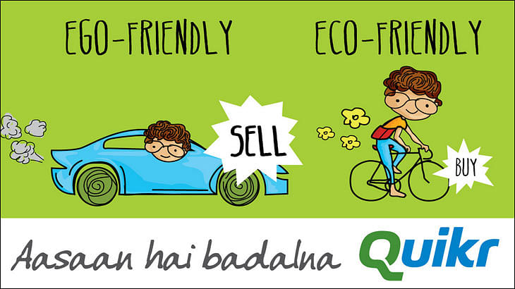 Change is easy, says Quikr