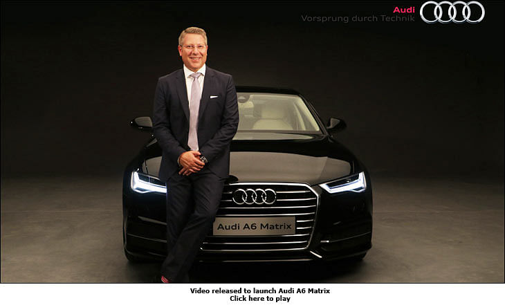 Audi A6 Matrix gets a 'digital launch'