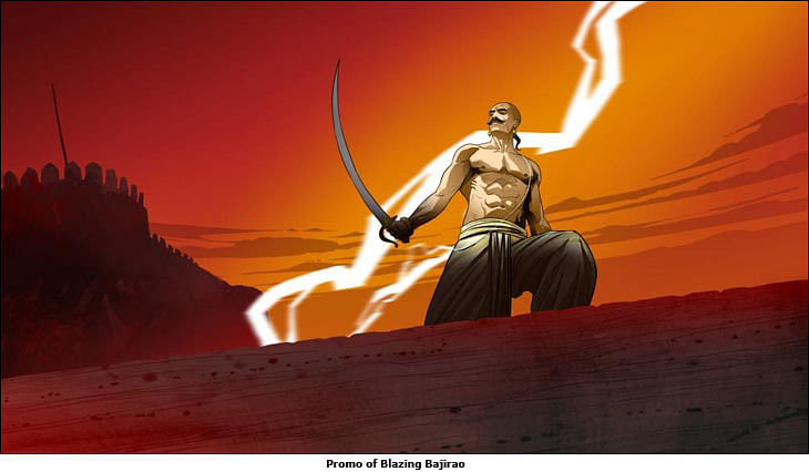 ErosNow unveils first look of animated digital series 'Blazing Bajirao'