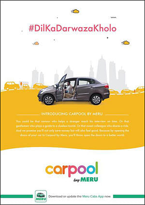 Meru Cabs launches CarPool service