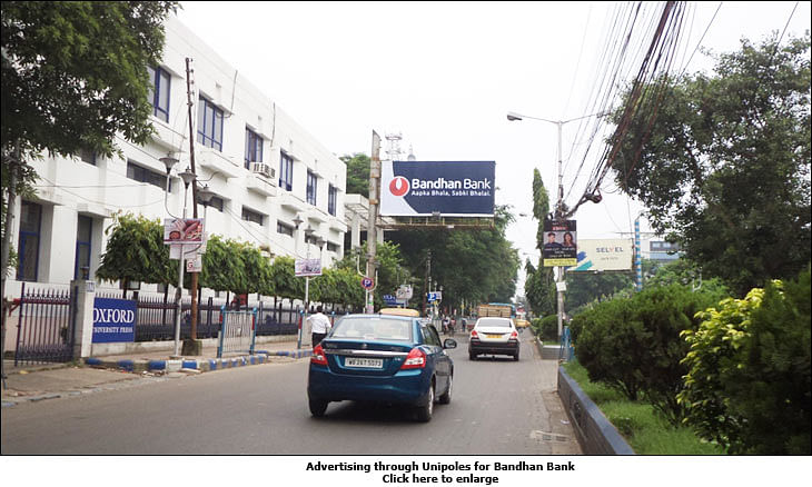 Kolkata dons a blue hue for Bandhan Bank