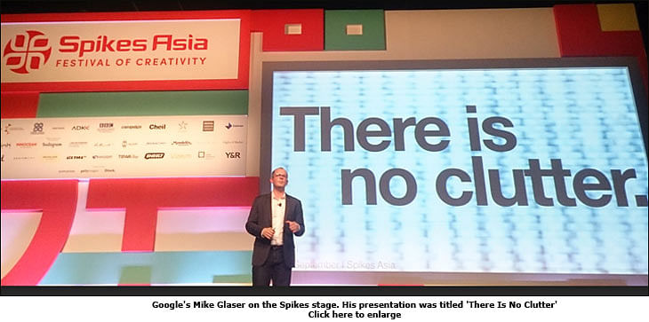 Spikes Asia 2015: "There is no clutter": Google exec. to brands