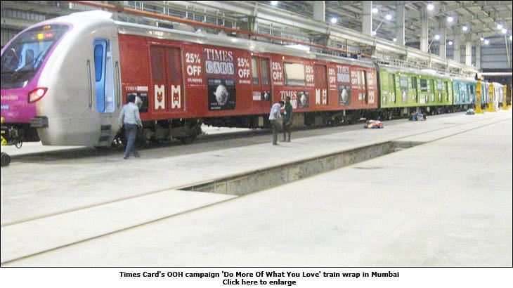 Times Card rides on Mumbai Metro