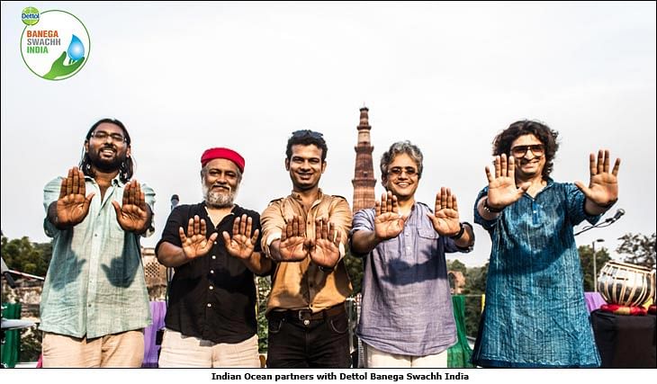 Indian Ocean jams with Dettol for 'Banega Swachh India'