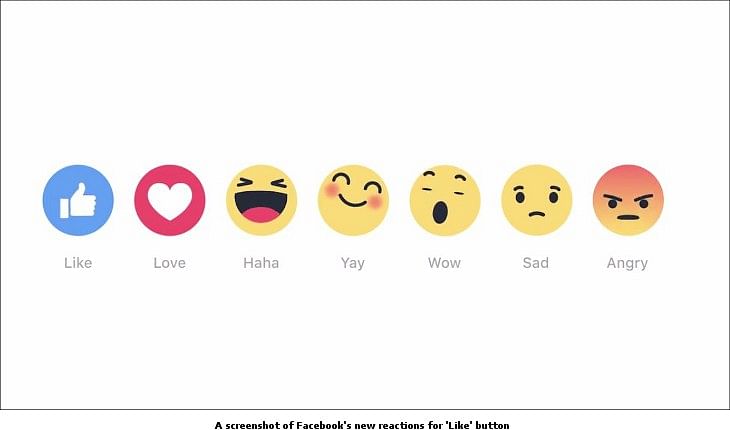 Facebook introduces 'Reactions' emoticons