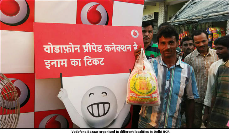 Vodafone Bazaar lures the lower echelons of Delhi this festive season