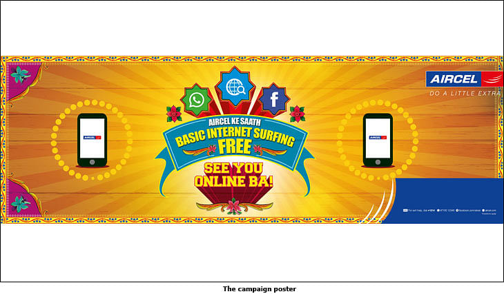 Aircel promotes free basic internet through 'See You Online Ba!'