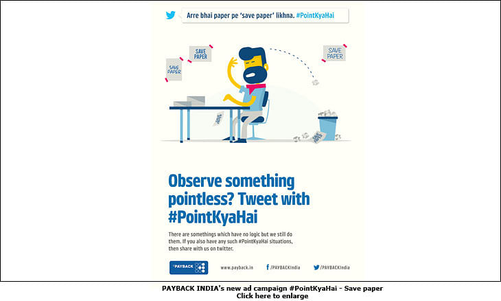 PAYBACK INDIA asks customers #PointKyaHai?